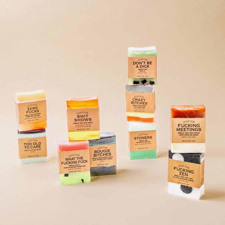 Whiskey River Soap Co. – wholesale Tvål – Gateway Tvål Multipack Set | Roliga Tvålar