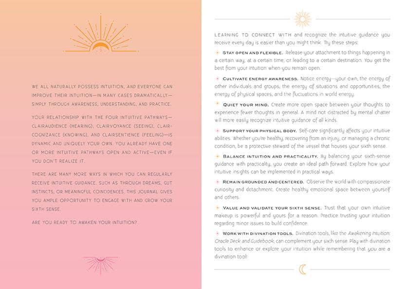 Insight Editions - #1 Pop Culture Publisher - Vente Journal intime - Intuition : un journal de réflexion diurne et nocturne1