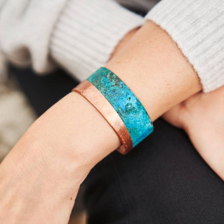 Moondance Artwork – Pulseira de punho por atacado – O manguito de meia dobra1