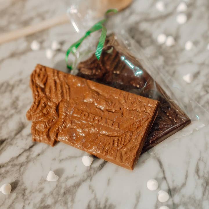Nikko's Chocolates - Wholesale Chocolate Bar - Montana Topographical Chocolate Bar