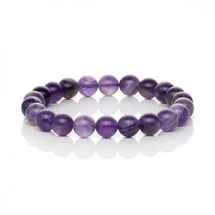 UniArt - Wholesale Cuff Bracelet - Authentic amethyst bracelet3