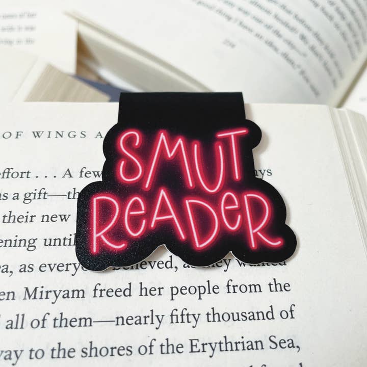 The Peachy Polka Dot - Wholesale Bookmark - Smut Reader magnetic bookmark2