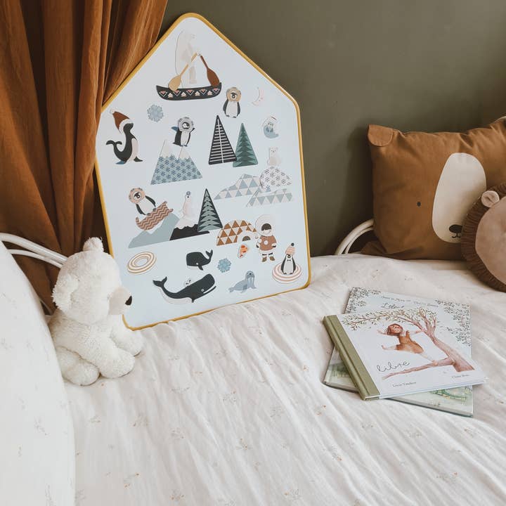 Ma Cabane à Rêves - Wholesale Magnet Board - Cabin magnetic whiteboard - Honey2