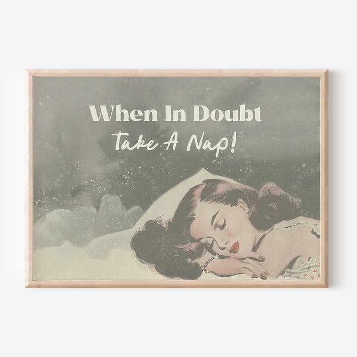 In caso di dubbio fai un pisolino stampa per la vendita all'ingrosso da parte di byKHAY