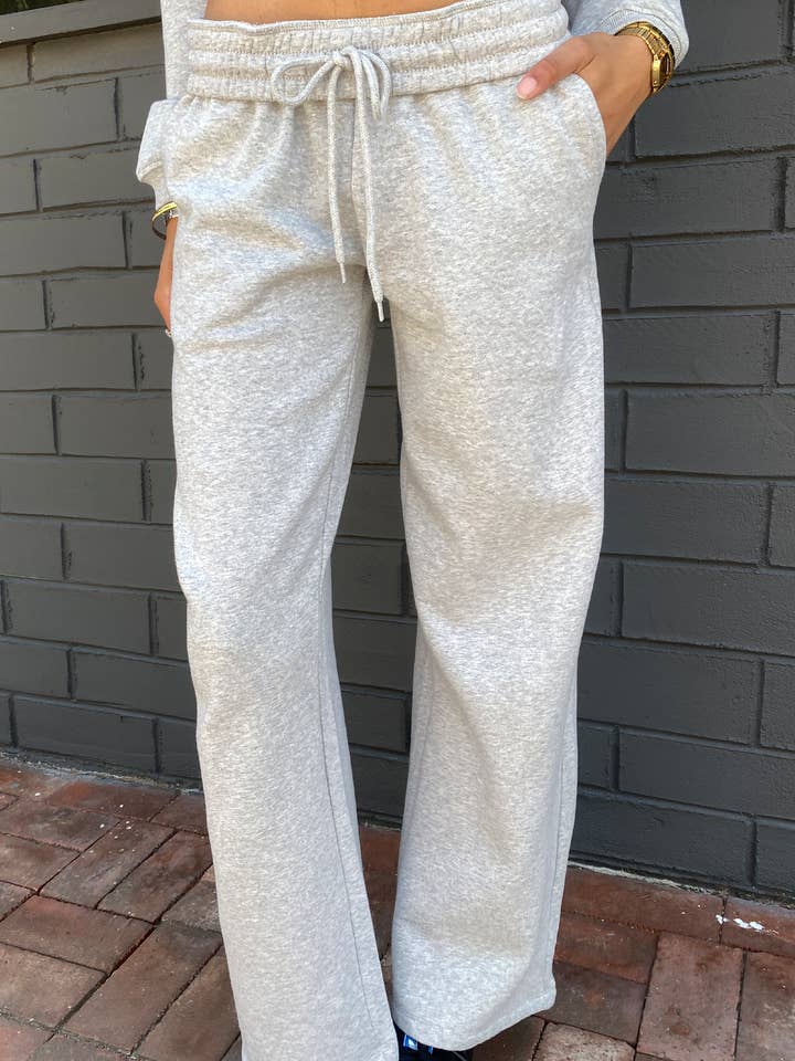 Basic Wide Leg Sweatpants for wholesale by Nectar Clothing