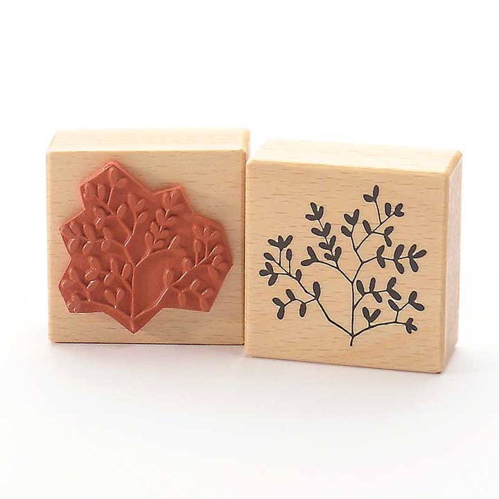 Motivstempel Titel: Zweige und Blätter für den Großhandel von Heindesign