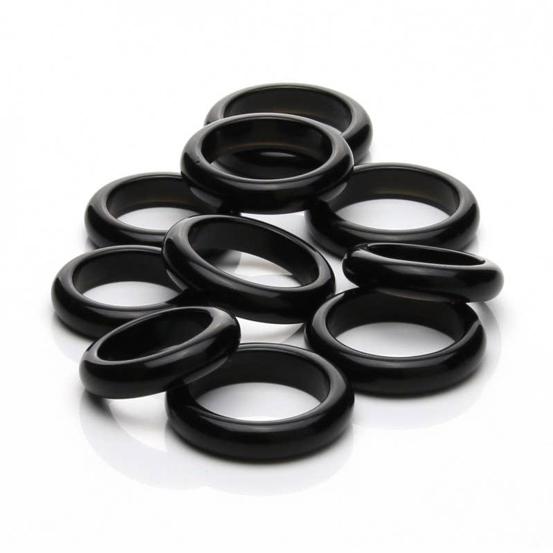 UniArt – wholesale Solitairering – Svart onyxring2