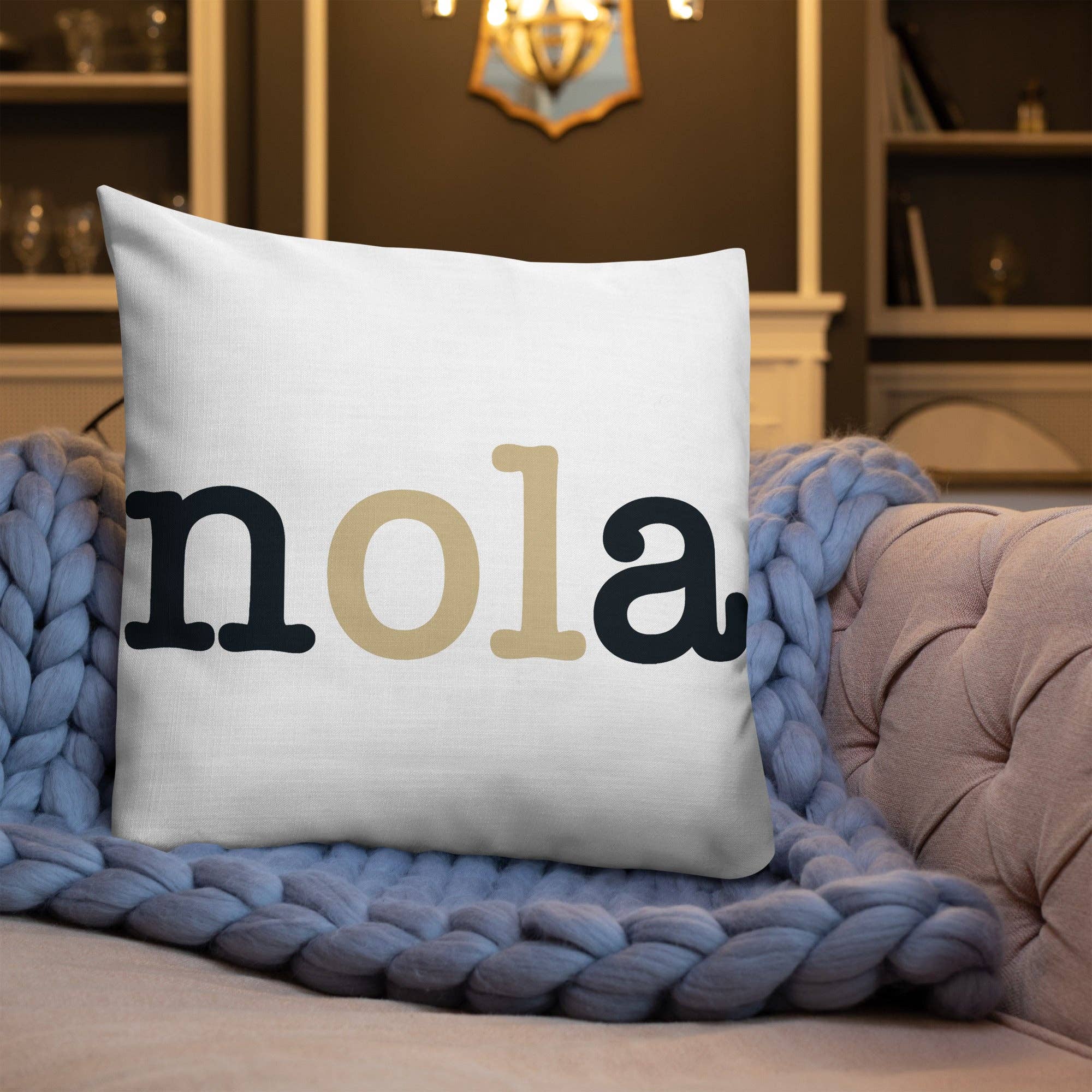 Stadium Prints by BTB - Wholesale Throw/Decorative Pillow - New Orleans Saints Football Stadium & City Pillows1