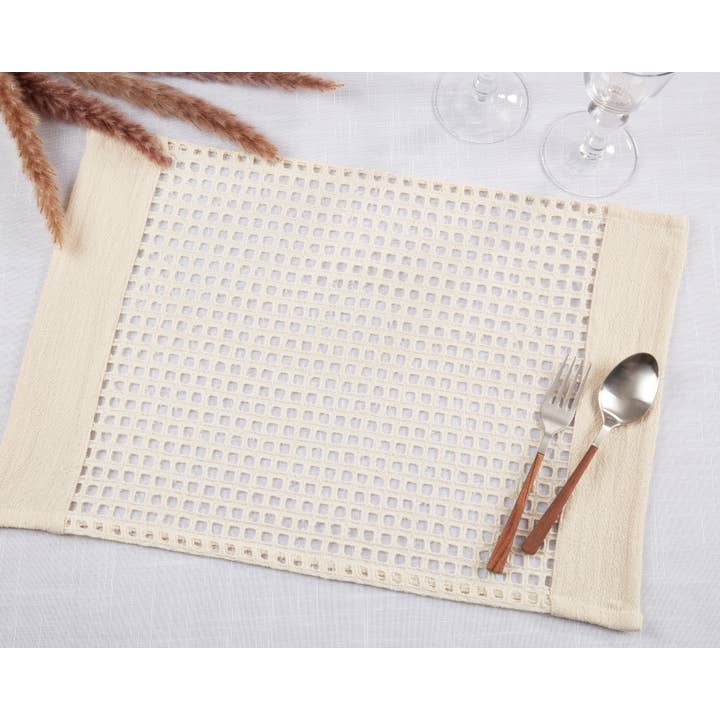 Avorio Tovaglietta Net in vendita all'ingrosso su Faire3