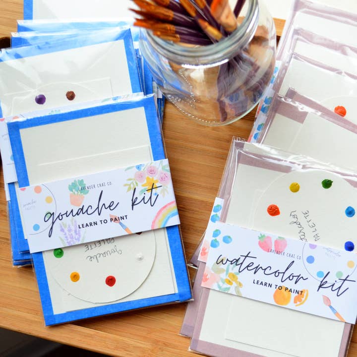 Lavender Chai Co. - Wholesale DIY craft kit - DIY Watercolor Painting Kit3