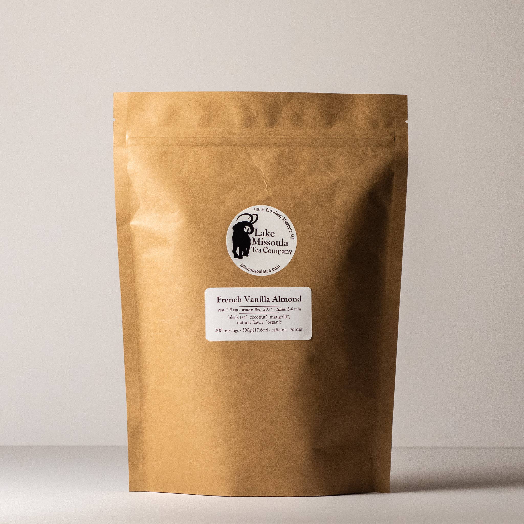 Lake Missoula Tea Company - Wholesale Loose Tea - French Vanilla Almond (500g)0