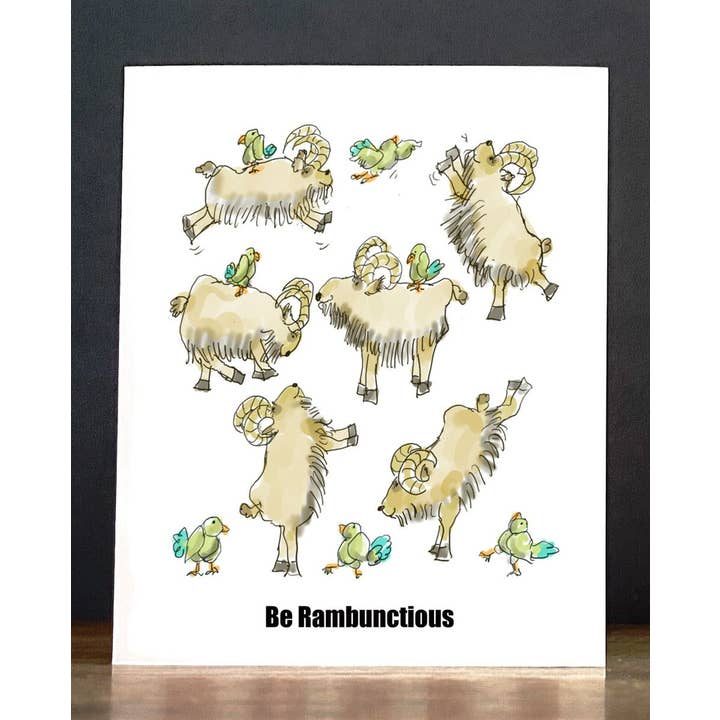 Alltäglicher Gruß: Sei wild für den Großhandel von Cards by Charlot