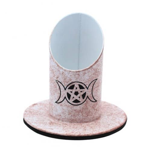 Green Tree – wholesale Incense holder – Iron Sage Burner Triple Moon & Star 9x8.5 cm0