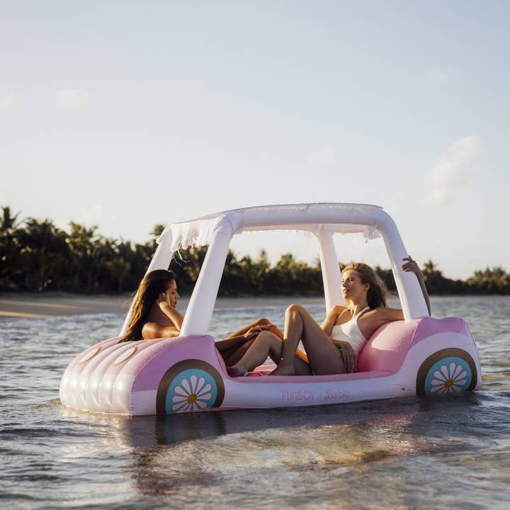 FUNBOY - Wholesale Inflatables - FUNBOY x Malibu Barbie™ Golf Cart Pool Float4