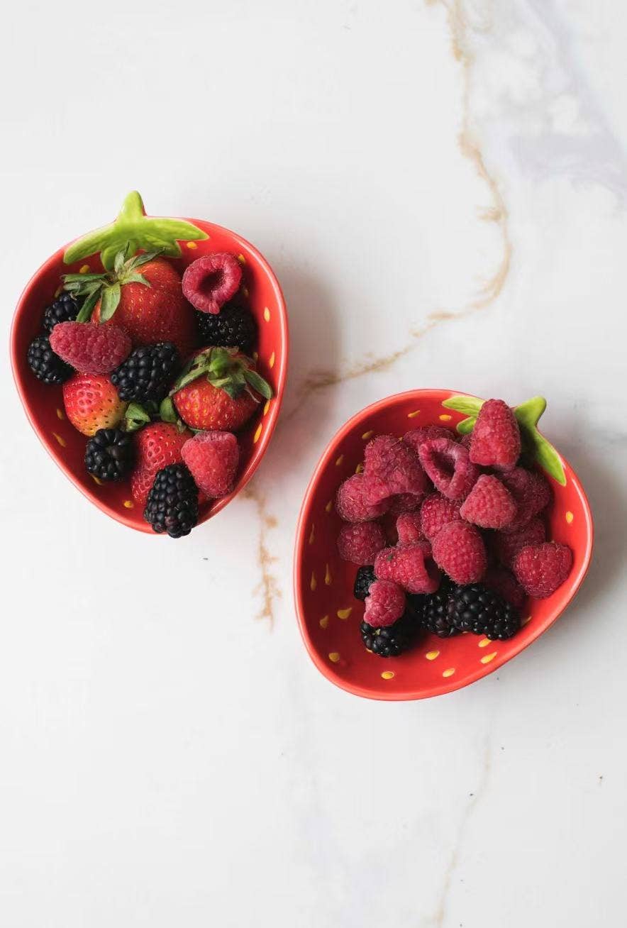 Fodory - Wholesale Decorative Plate/Dish/Bowl - Mini Strawberry Plate1