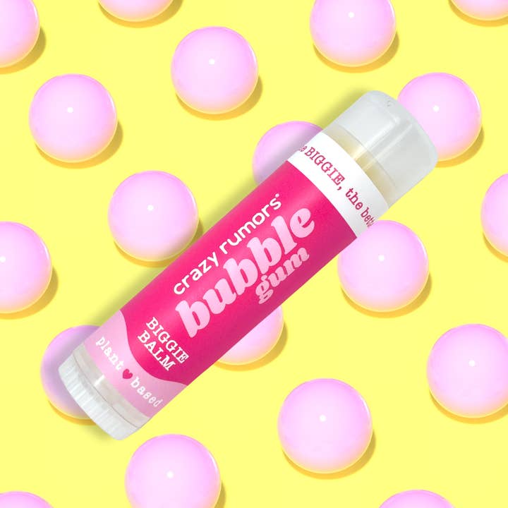 Alles Natürlich, Veganer BIGGIE Bubble Gum Lippenbalsam für den Großhandel von Crazy Rumors