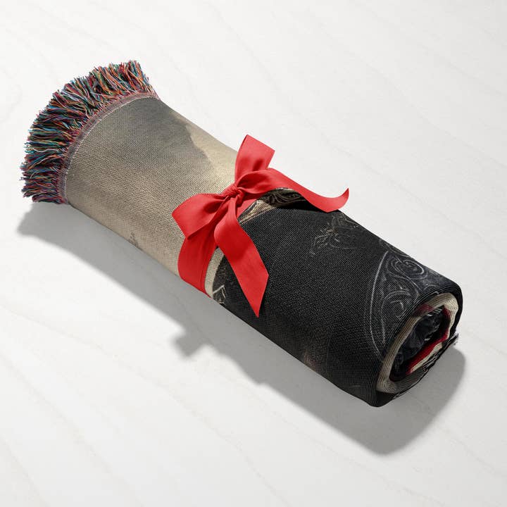 MagicMerchEmporium - Vendita all'ingrosso Plaid - Coperta Intrecciata Wyren Rider3