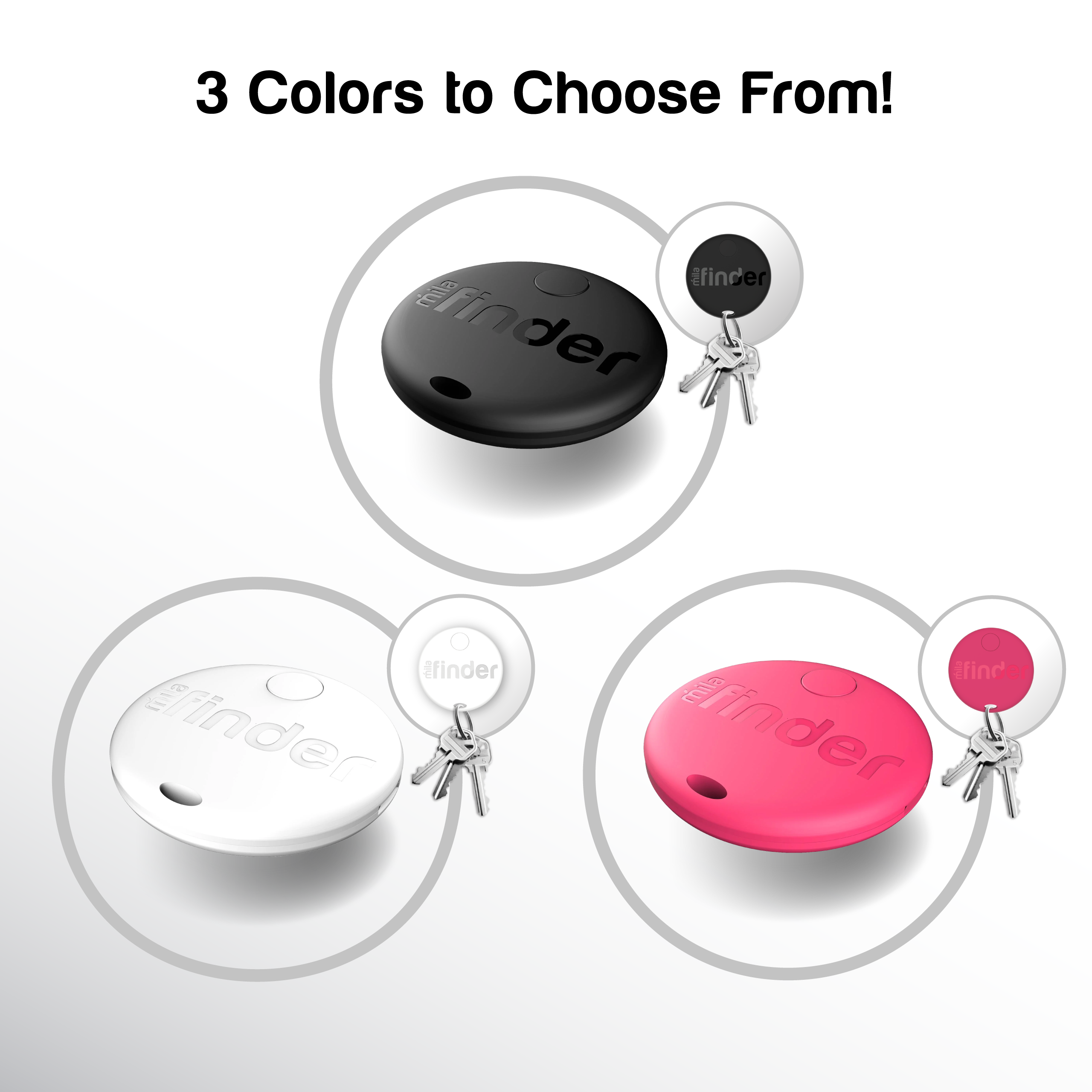 Mila Wholesale - Wholesale Keychain – Unisex - The Mila Finder® Bluetooth Key Tracker4