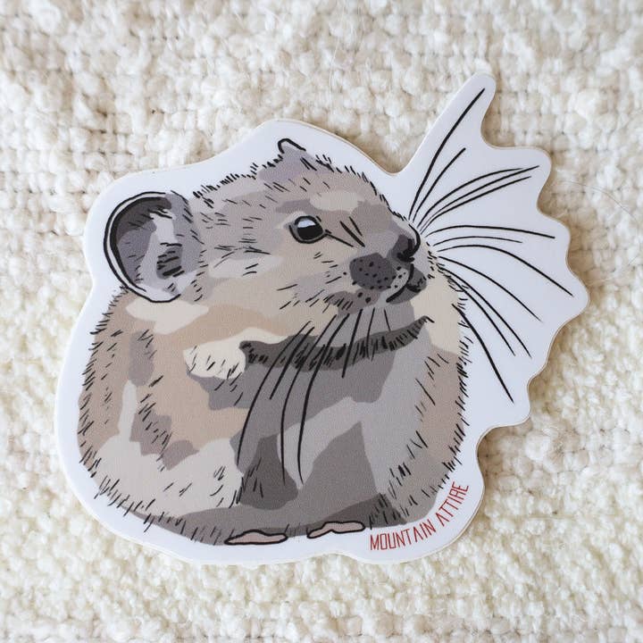 Pegatina Pika para venta al por mayor de Mountain Attire
