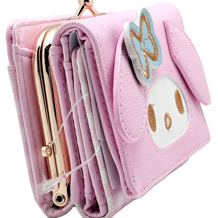 LASR - Vendita all'ingrosso Portafogli - Donna - Portafoglio Sanrio My Melody Face Fap2