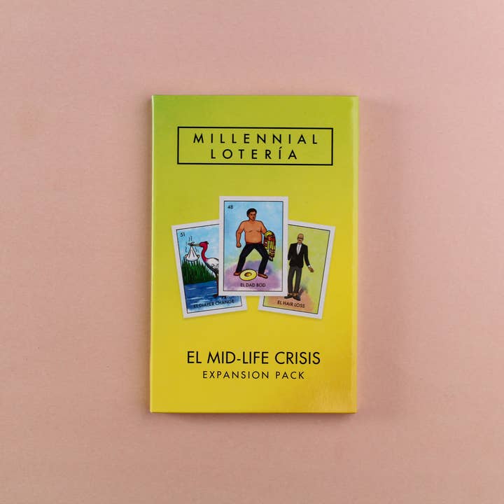 Blue Star Fun - Wholesale Card Game - Millennial Loteria Board Game: El Midlife Crisis Expansion