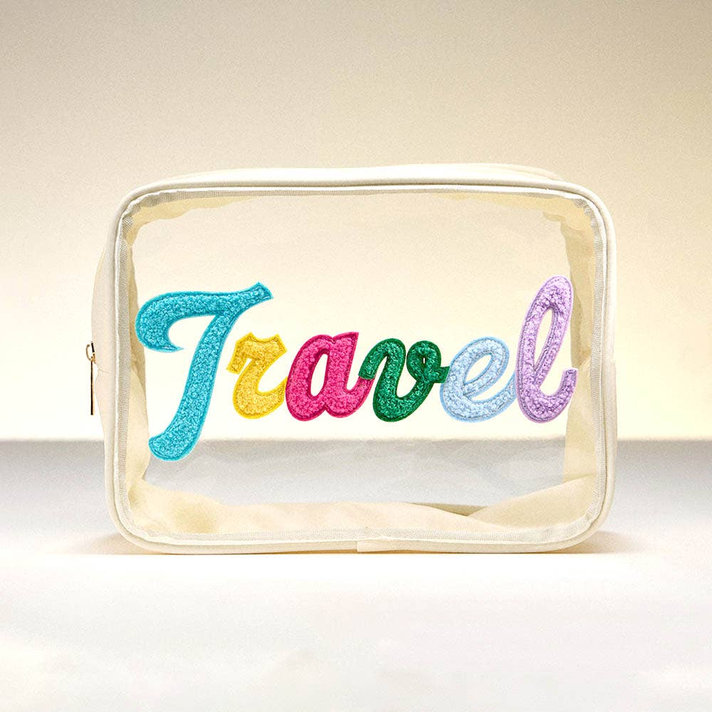 Sensibling Corp. - Wholesale Pouch - Women's - Pool Message Transparent Pouch Bag / Organizer
2