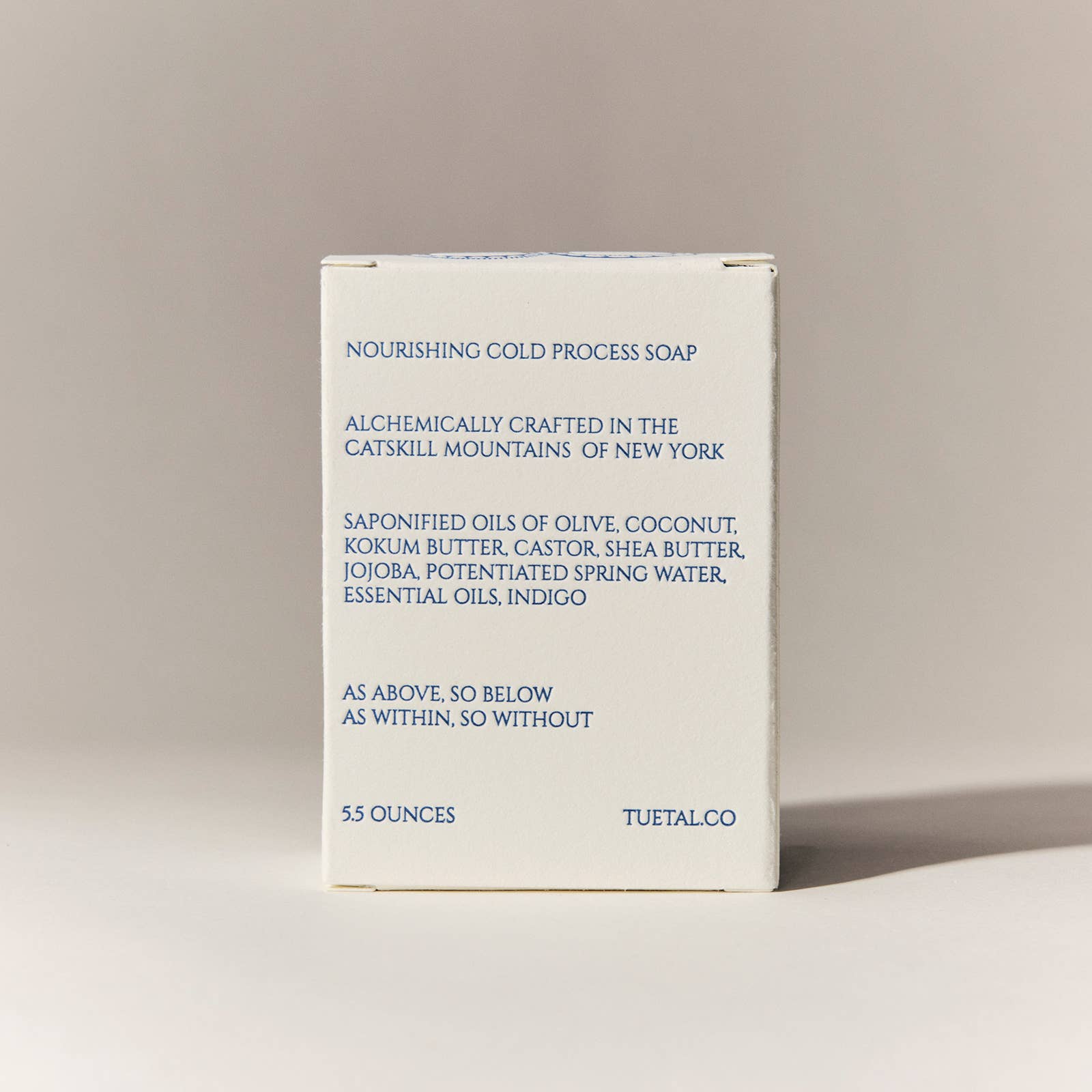 TU·ET·AL - Vente Pains de savon - Blue Moon - Savon nourrissant à froid avec indigo biologique3