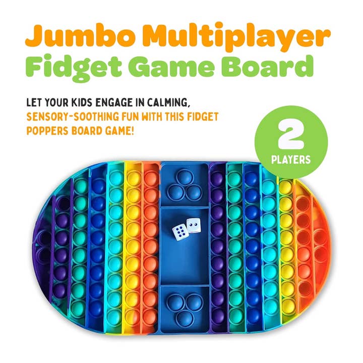 JSBlueRidge Toys – wholesale Fidget toy – Kids – Jumbo Chess Pop It Fidget Kids Toy- Assorted