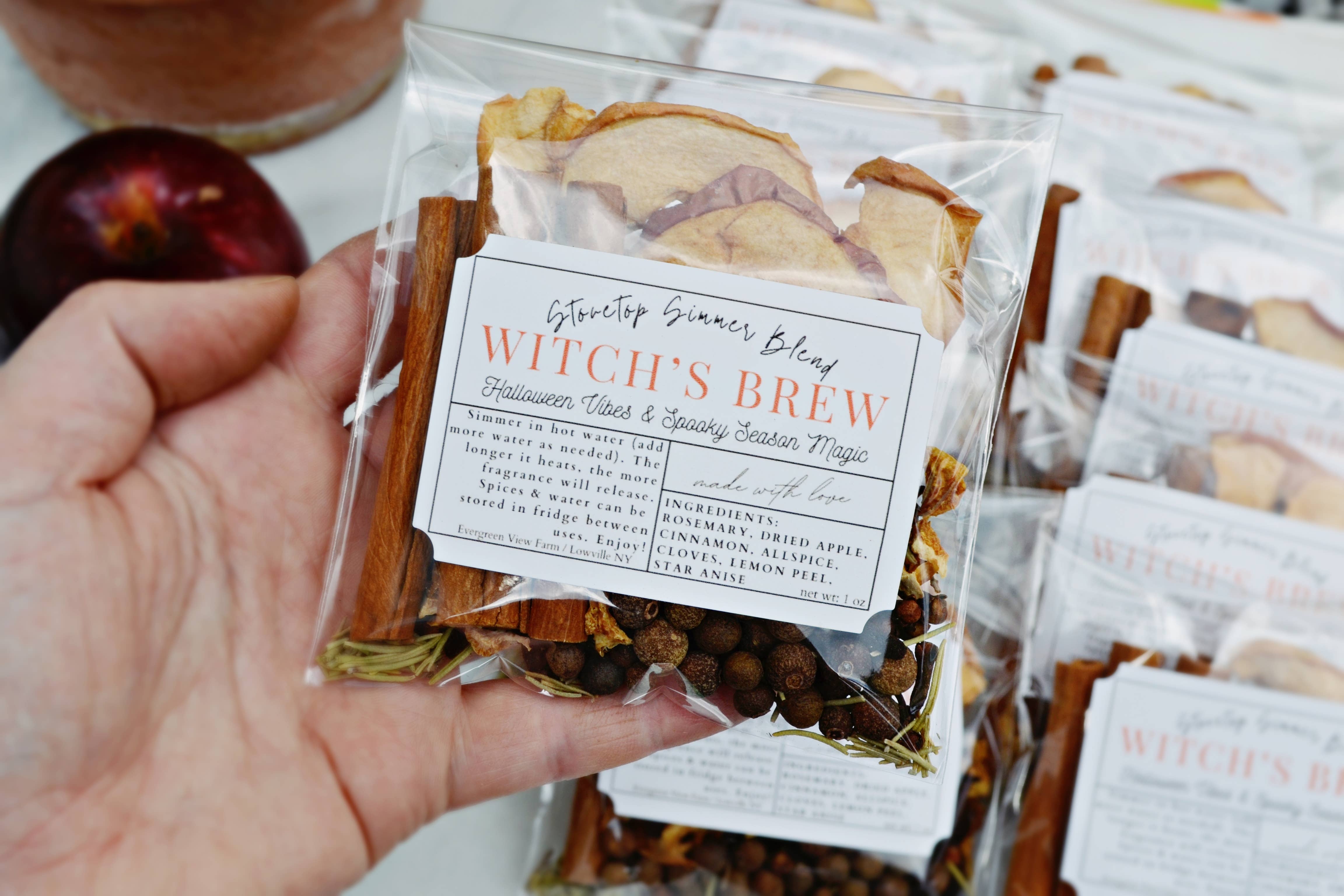 Evergreen View Farm - Wholesale Potpourri - Witch's Brew Autumn Fall Halloween Simmer Stovetop Spices5