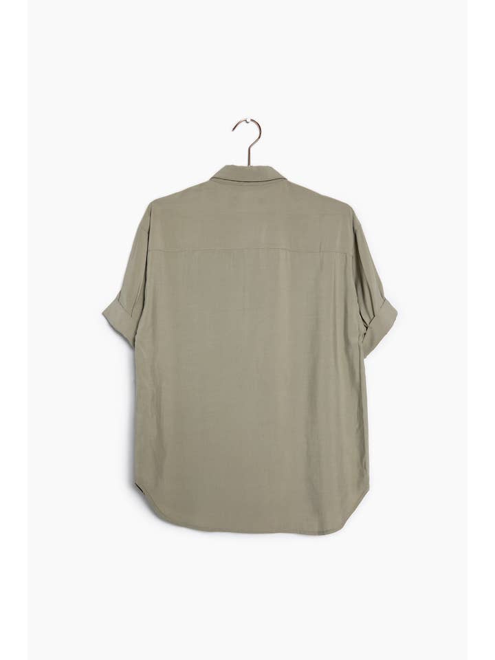 MOD REF - Wholesale Button Down Shirt - Women's - The Kala Top1