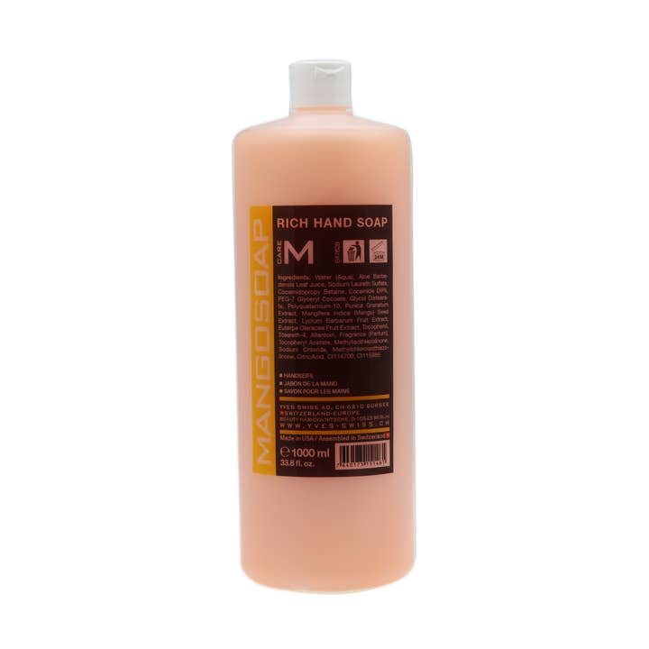 HANDZEEP mango-zeep 1000ml voor wholesale door Yves Swiss AG