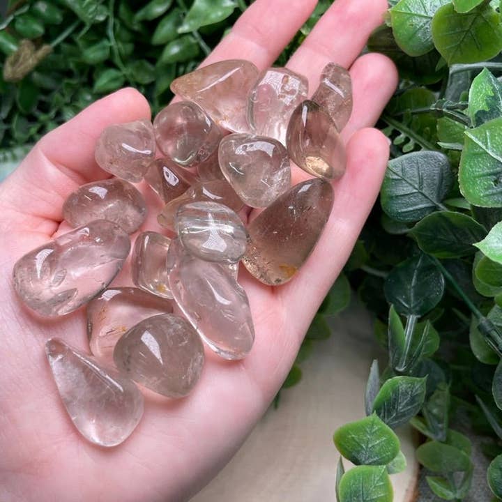 Copper Ashes - Wholesale Spiritual Stone/Crystal - Smoky Quartz Tumble1