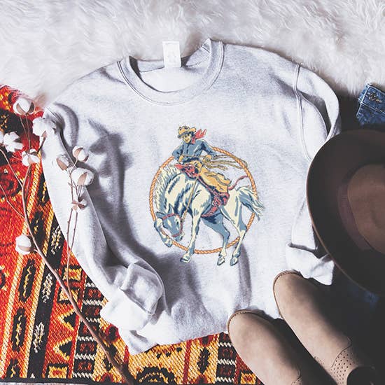 LaLaSista – wholesale Sweatshirt med tryck - Dam – HÅLL DIN HÄST SWEATSHIRTS4