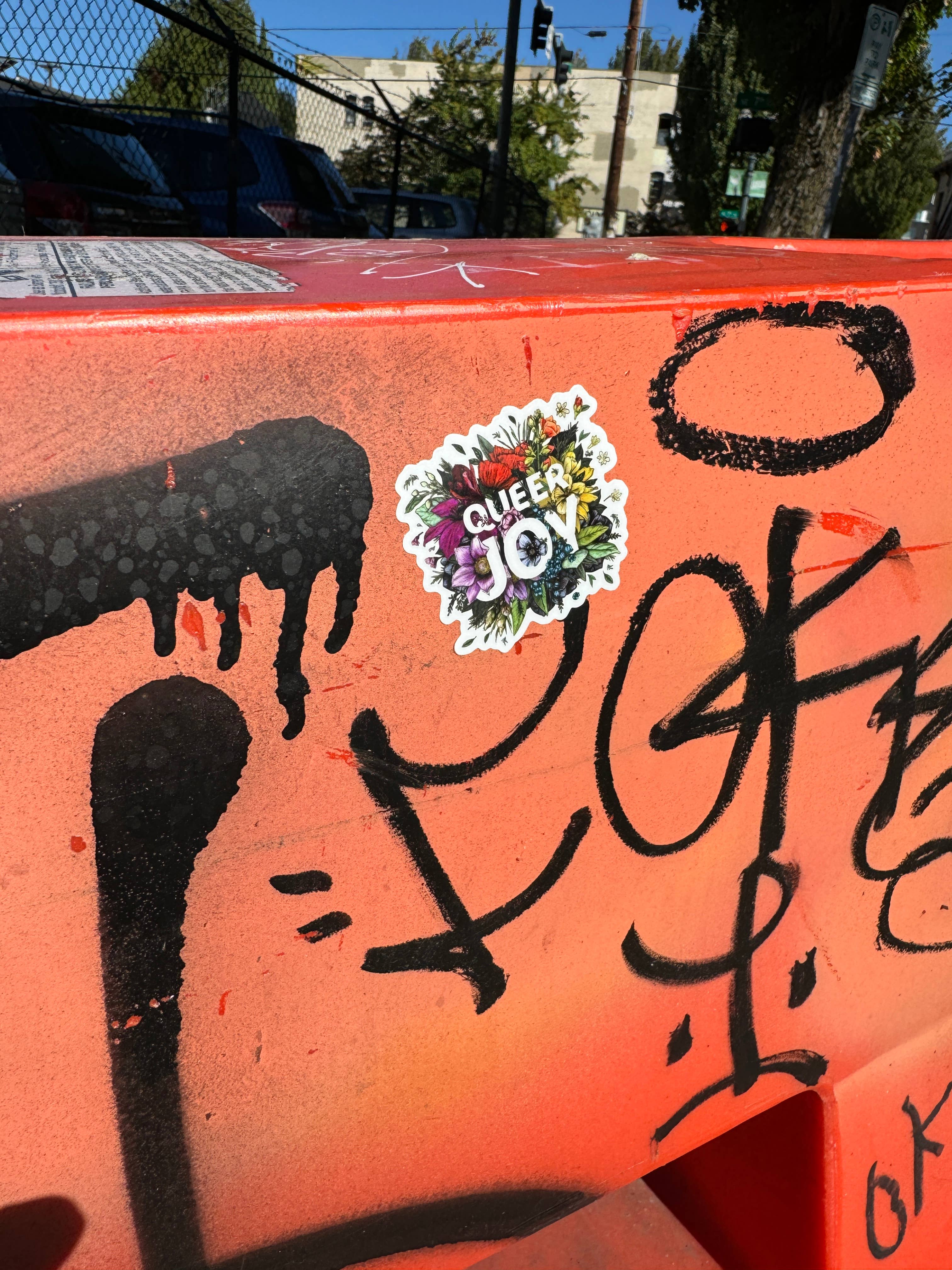 Transpainter - Wholesale Sticker - Queer Joy Bumper Sticker | Rainbow Pride | LGBTQ Gifts11