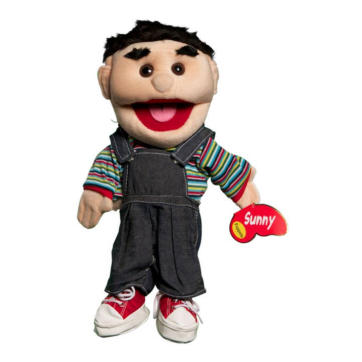 Sunny Puppets Hispanic Boy (14") for wholesale by Silly Puppets