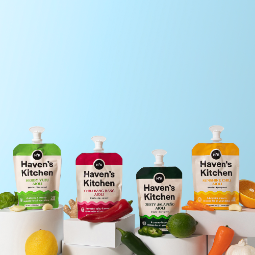 Haven's Kitchen - Wholesale Sauce - Sunshine Chili Aioli (6ct) - Vegan / Keto / Shelf-Stable5