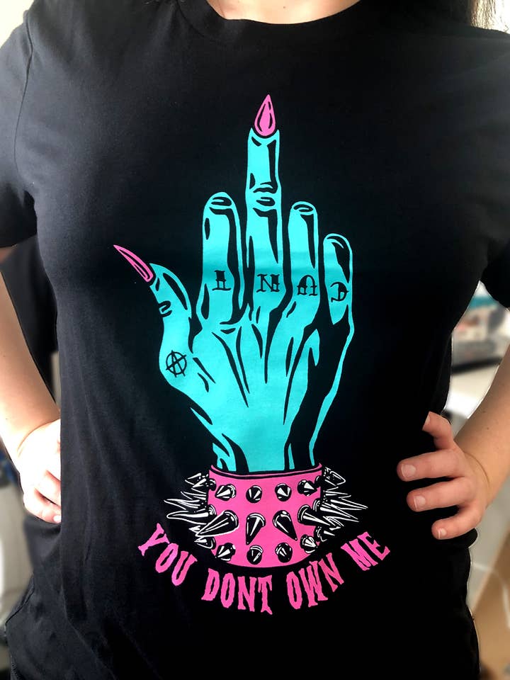 You Don't Own Me Feminist T-Shirt for wholesale by XRAEART Clothing Co