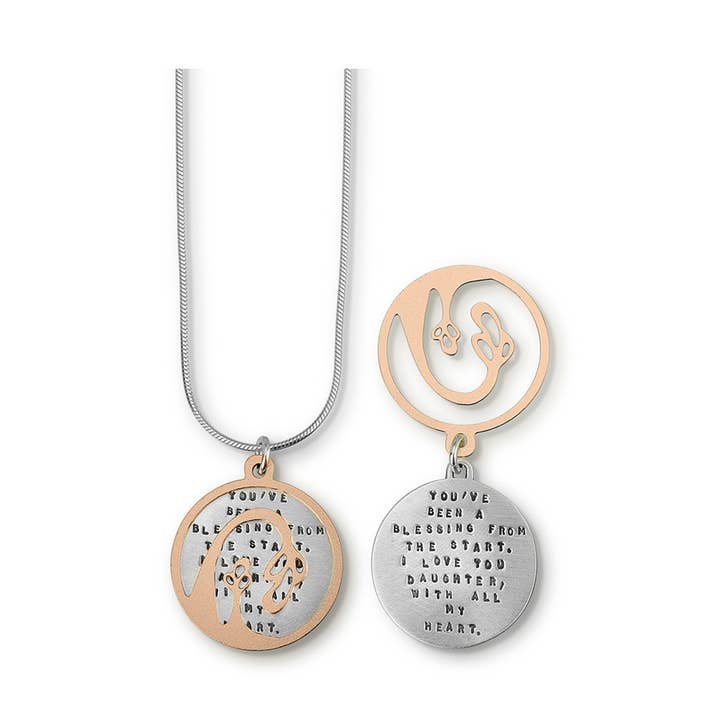 Blessing Daughter Necklace for wholesale by Kathy Bransfield Jewelry