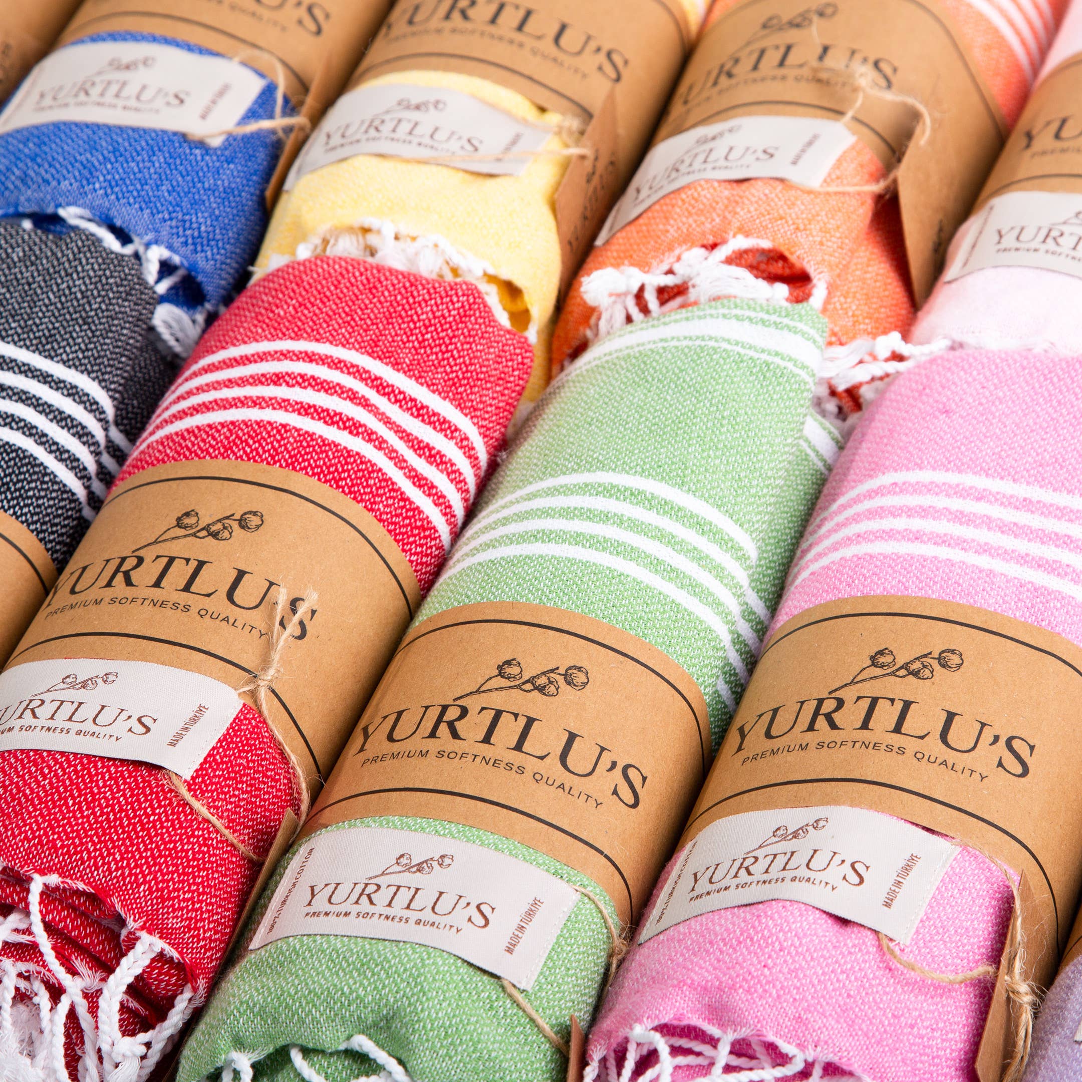 YURTLUS – wholesale Bath towel – YURTLU'S Minimalist 38"x72" Turkish Towel Highly Absorbent - Gray5