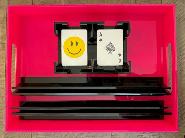 Canasta Sets.com - Wholesale Card Holder - Unisex - Card holder Black1