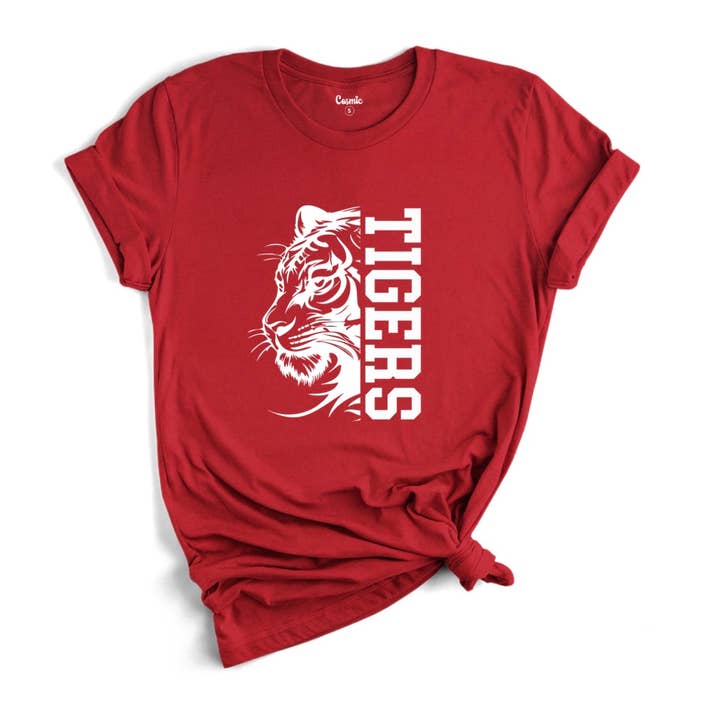 Tigers Team – Sports Graphic Tee - School Spirit - Mascot for wholesale by Cosmic