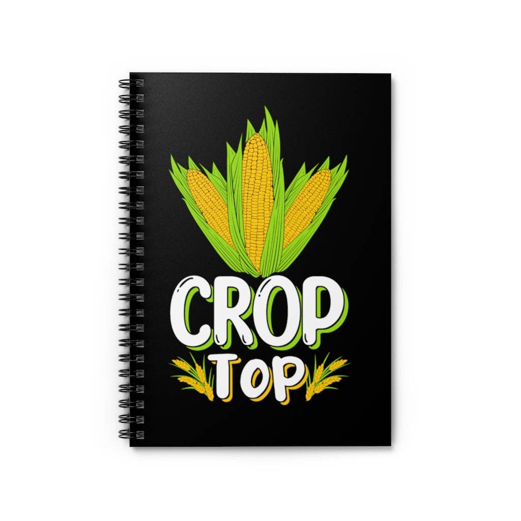 Teegarb LLC - Venta al por mayor Cuadernos - Cuaderno en espiral, novedoso, recortado, cómico, refranes sobre agricultura, horticultura, hilarante frase de juego de palabras sobre mazorca de maíz dulce0