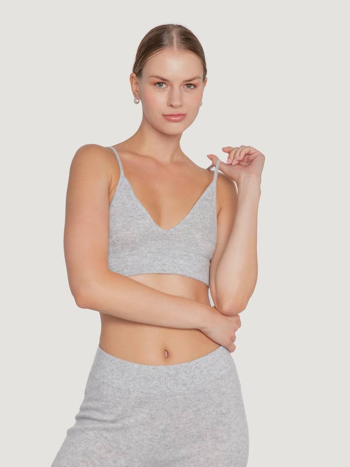 Cashmere Bralette for wholesale by QUINN