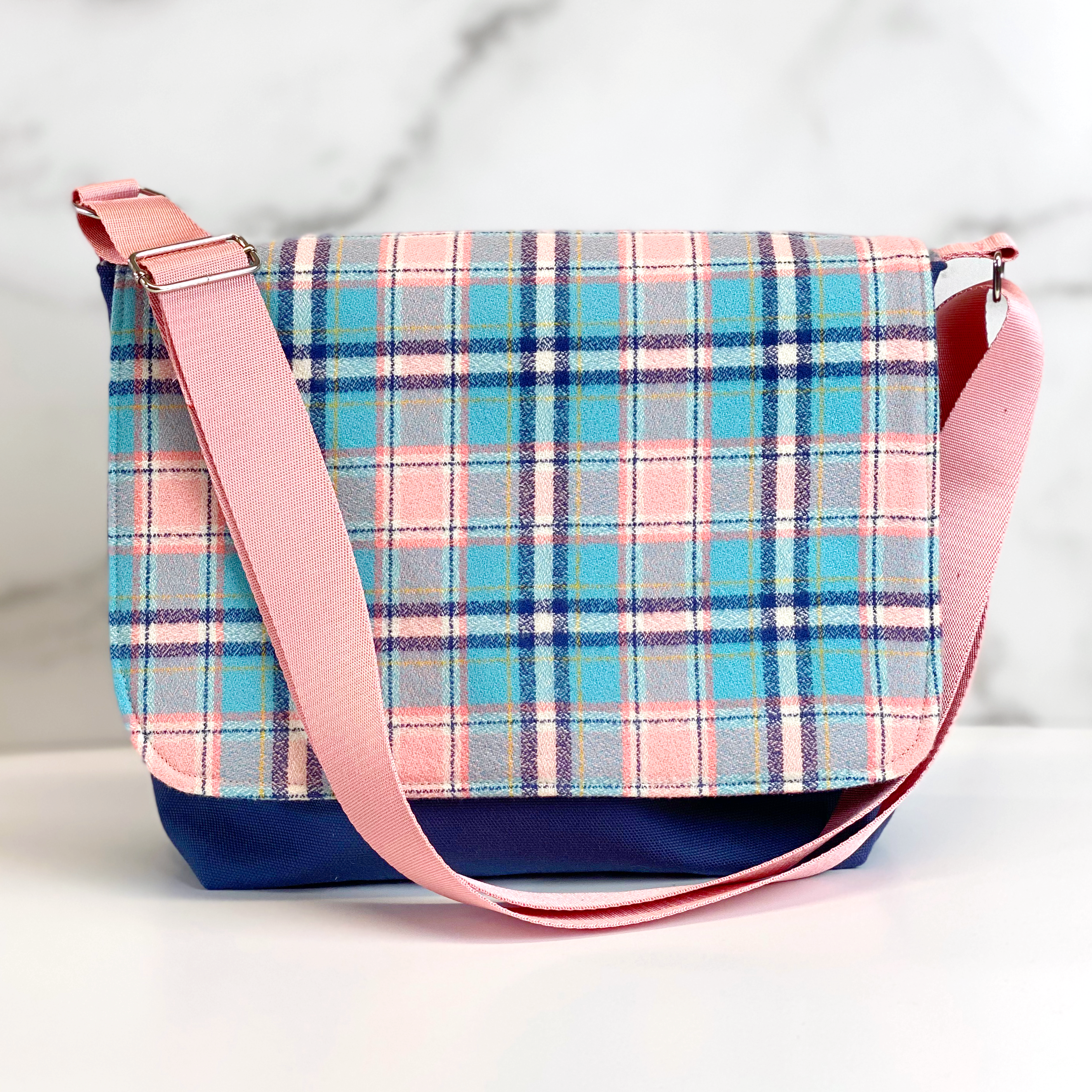 Crosscut Sewing Co. - Wholesale DIY Craft Kit - Messenger Bag Sewing Kit - DIY Beginner Sewing Project Kit Kids and Adults62