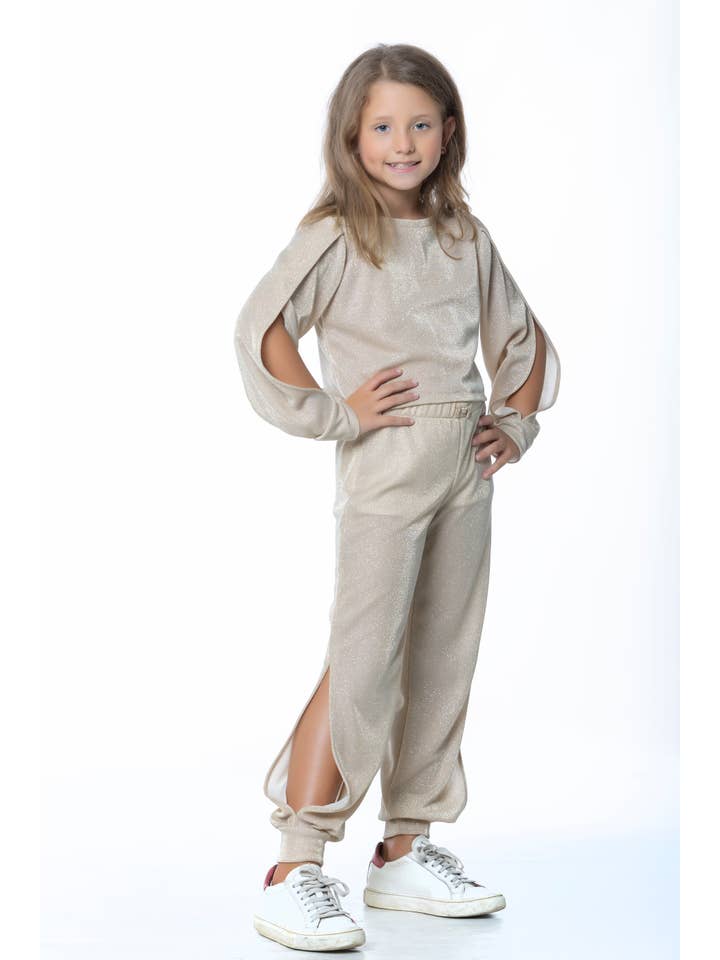 Mommydolls – wholesale Byxdress - Baby – BEBIS GLITTER JUMPSUIT
