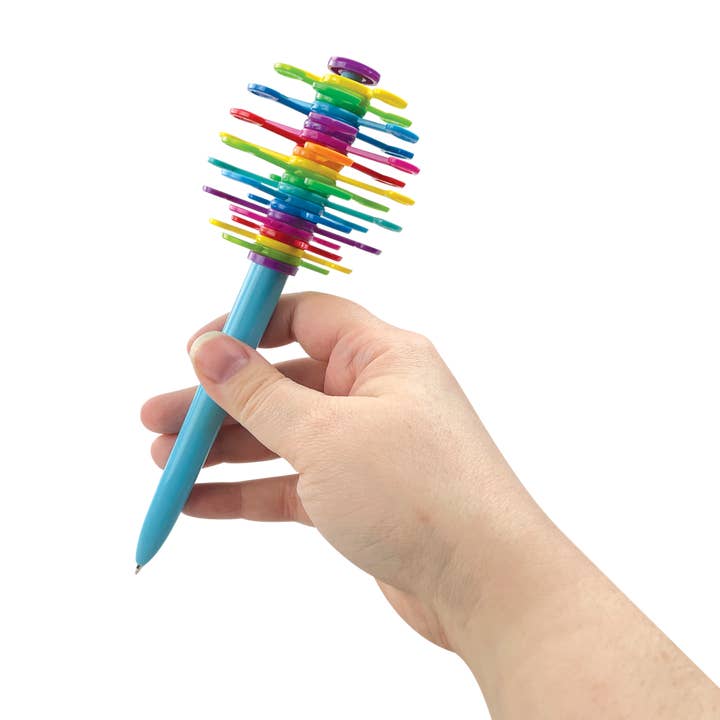 Novelty Brands - Wholesale Fidget Toy - Kids - So Much Fun Spinning Fidget Pen - 12 Pieces Per Display