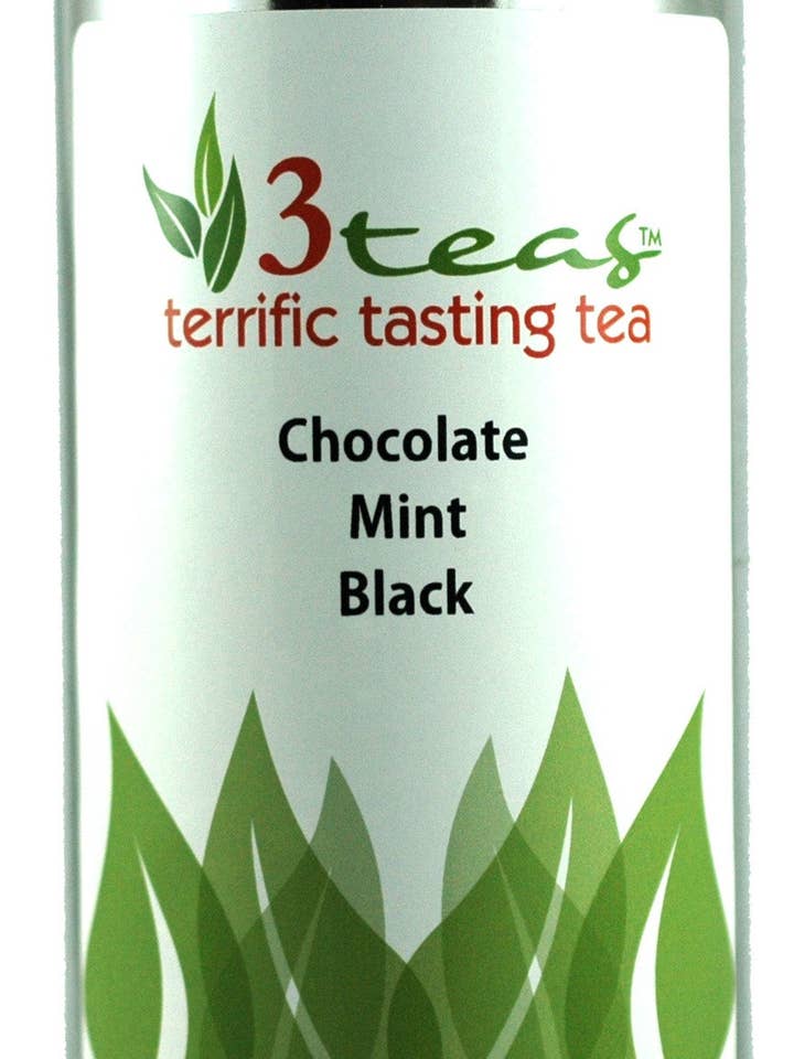 Chocolate Mint Black for wholesale by 3 Teas