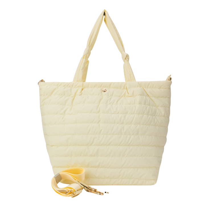 The Rebecca Tote Bag Lemonade- CLOSEOUT DEAL! for wholesale by Lemonbella