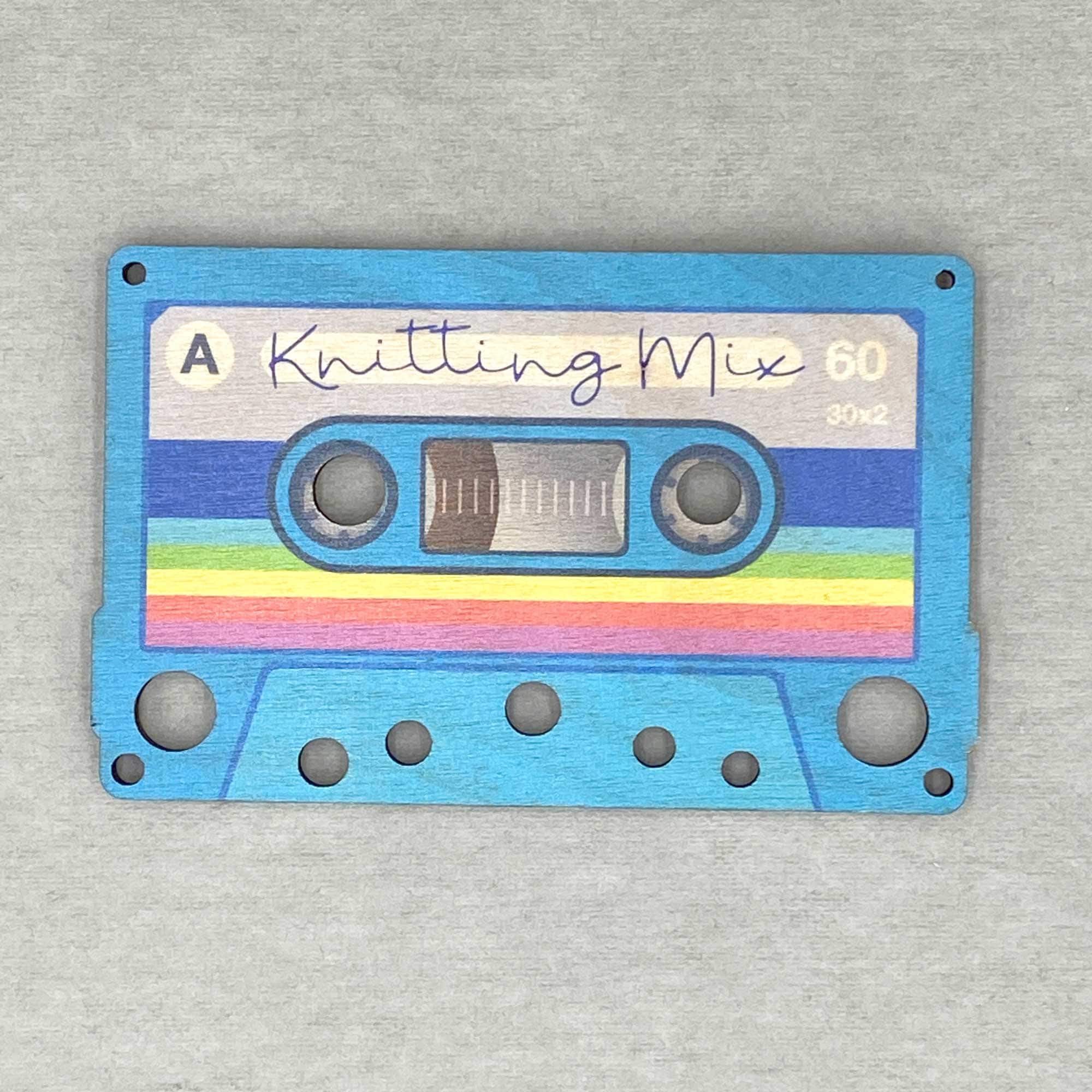 Kainor – Großhandel Strick-/Häkelzubehör – Nadelskala im Kassettenband-Design zum Stricken, 2–10 mm2