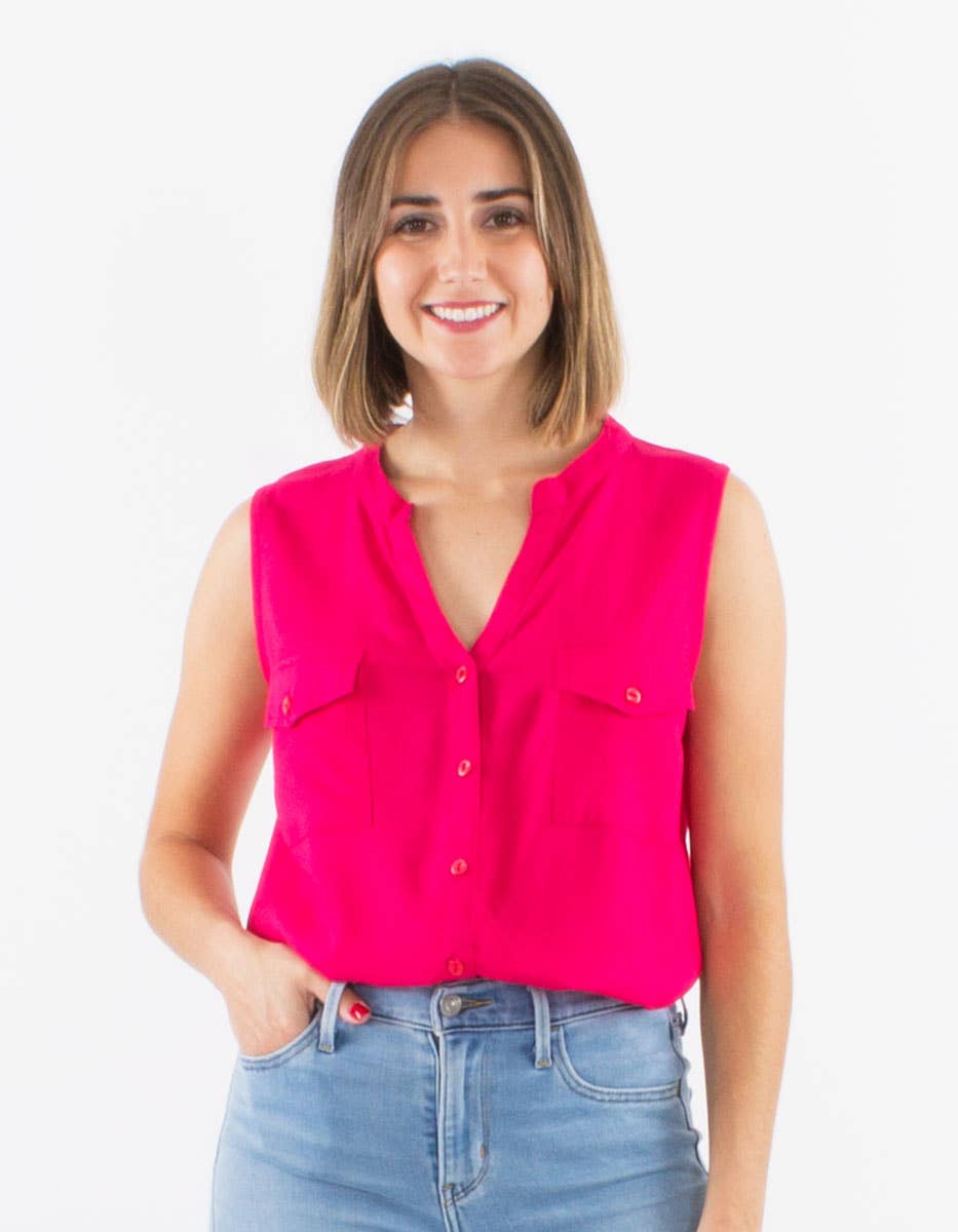 Coline - Wholesale Button Down Shirt - Women's - Blouse — woman-CH173178